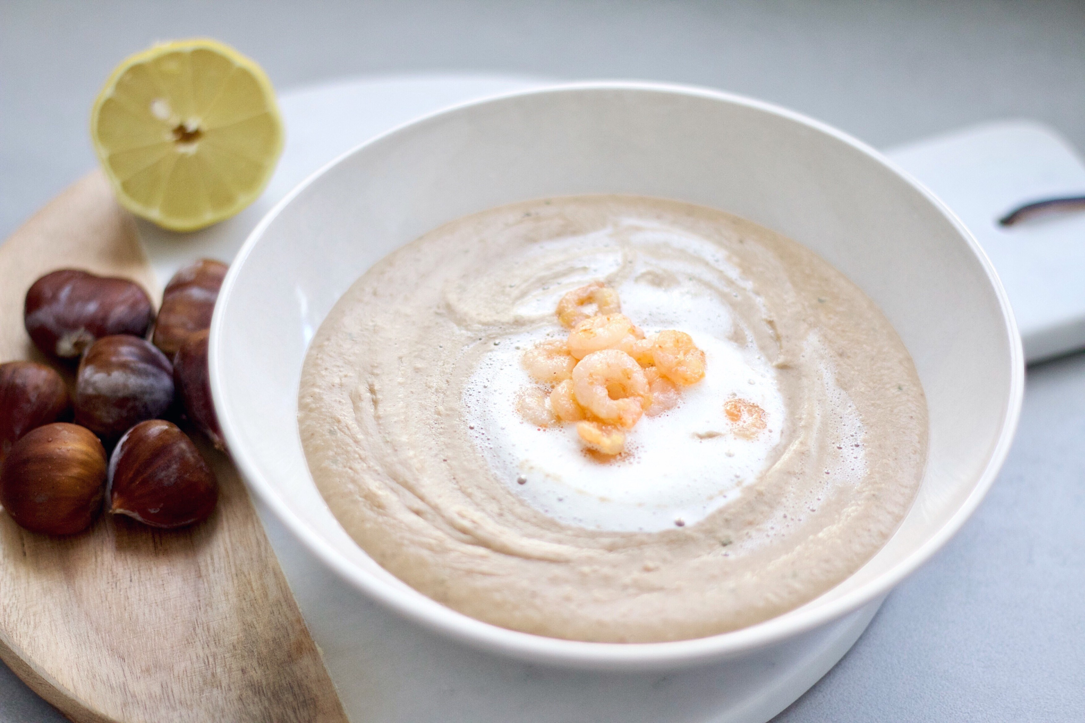 MARONEN-KOKOSCREME-SUPPE
