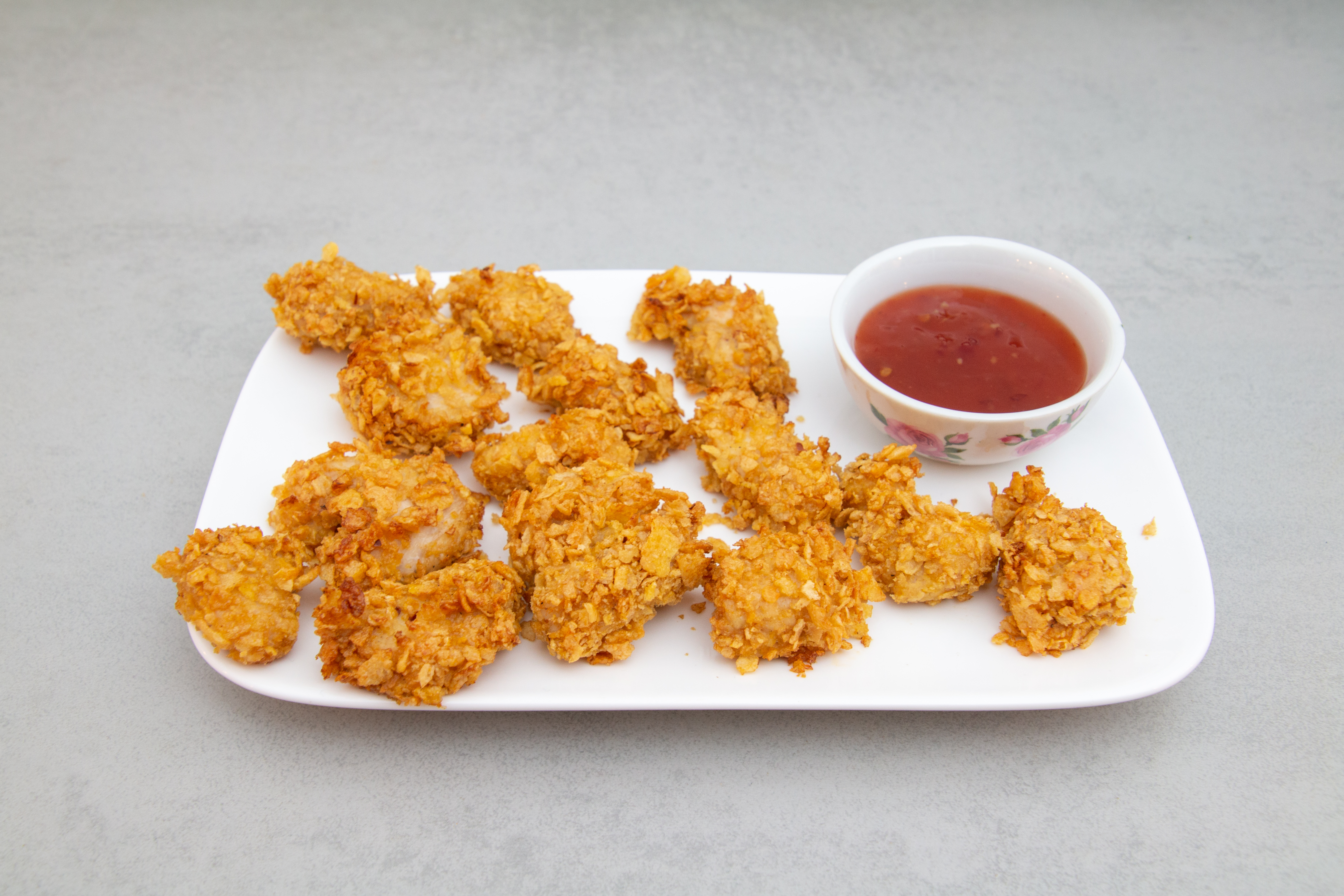 Knusprige Nuggets für Kinder zum selber machen