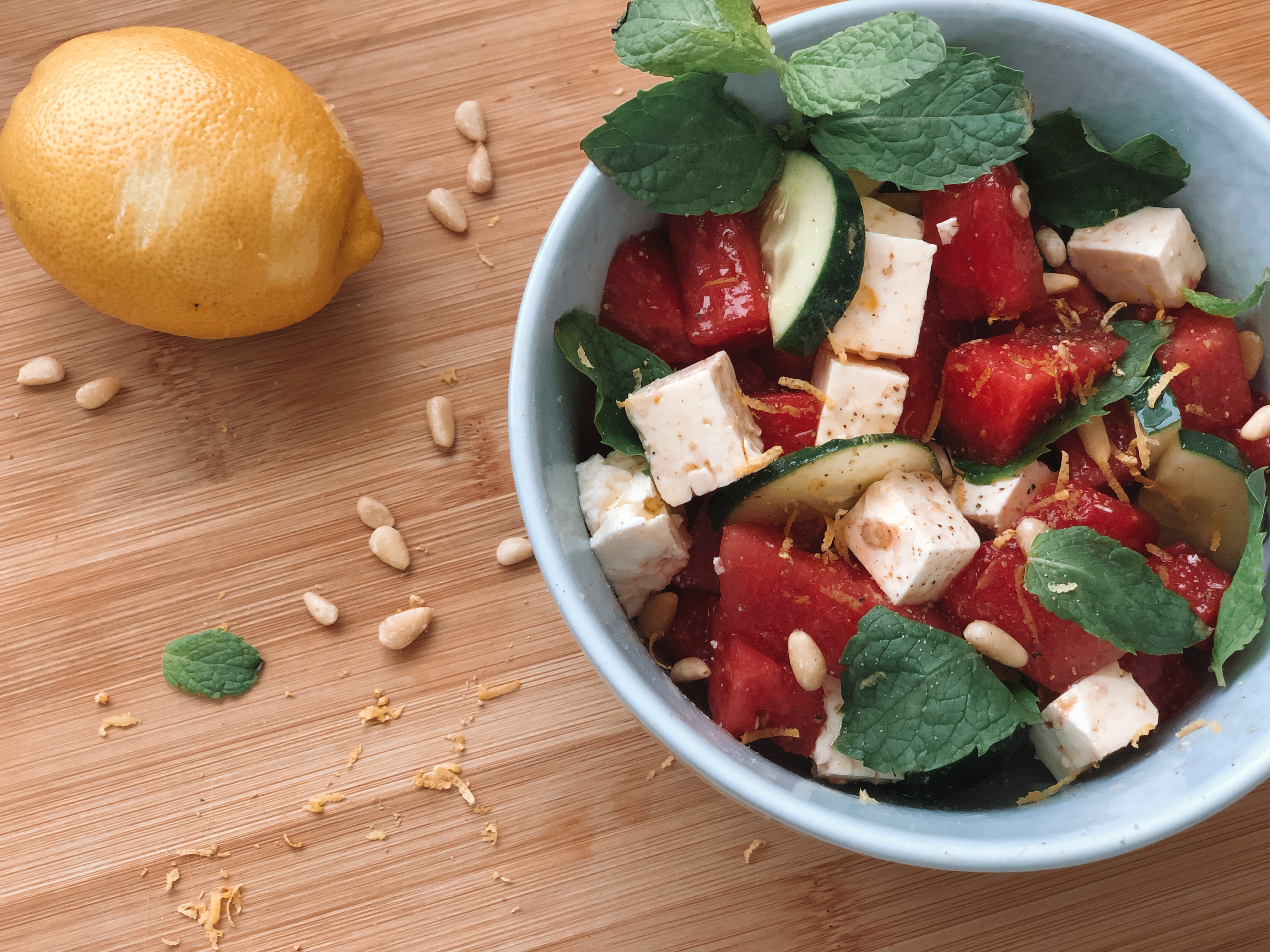 Wassermelonen- Salat / So schmeckt der Sommer