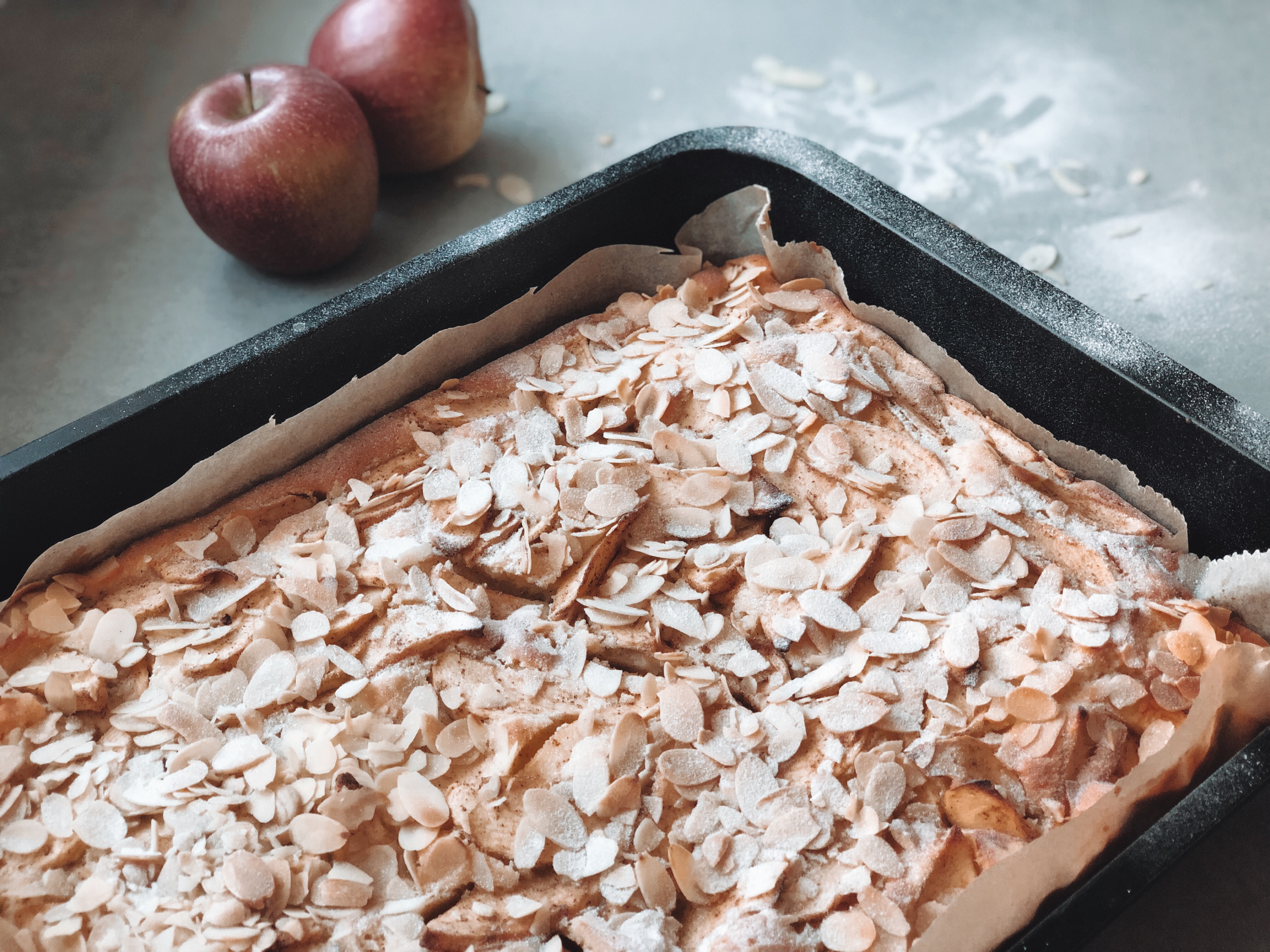 Apfelkuchen vom Blech