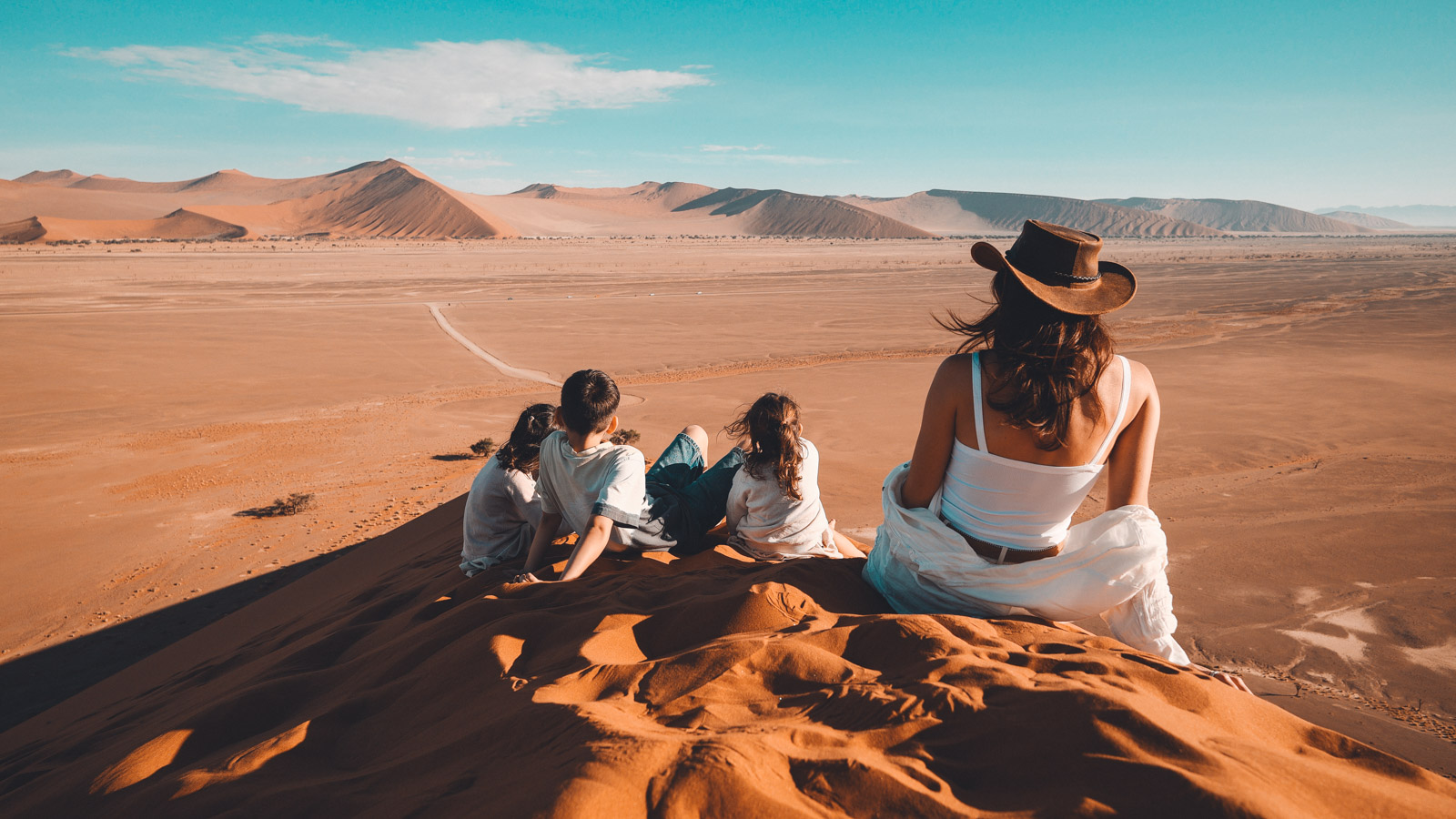 Deadvlei mit toten Akazien